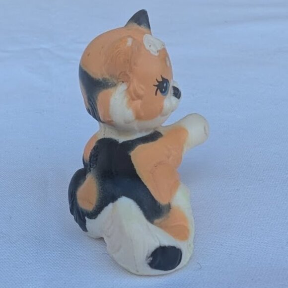 LPS Chow Chow #2304 Vintage Puppy Pals Cocker Spaniel Vintage Calico Cat - Picture 5 of 13